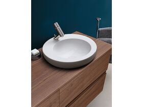 LAUFEN Alessi One Drop-In Basin 500x500 1 Taphole White