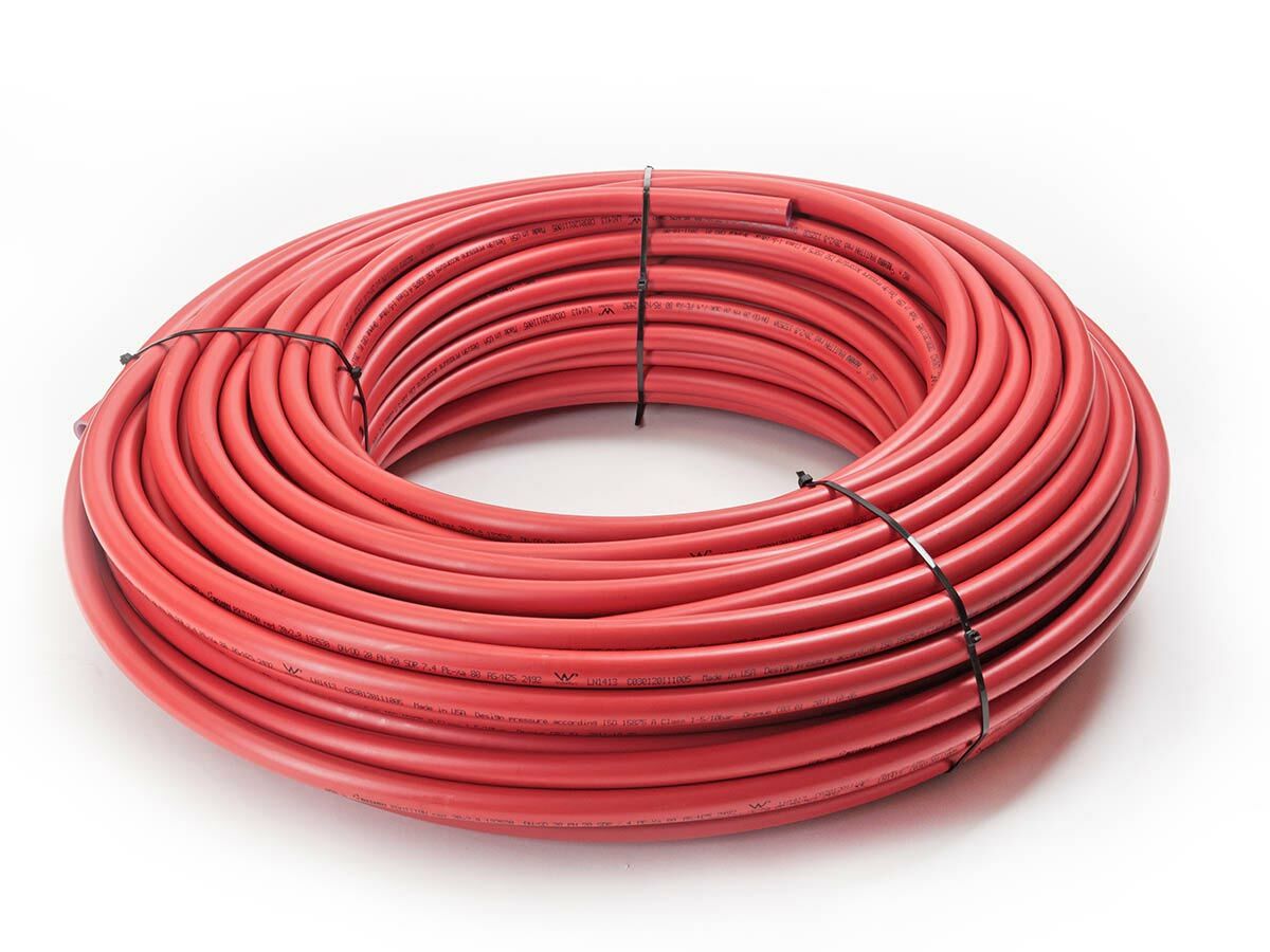 Rehau Pipe 16mm Red Coil 100mtr from Reece