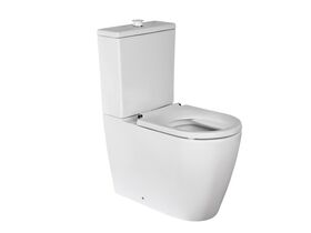 Wolfen Ambulant Close Coupled Back To Wall Toilet Suite White (4 Star)