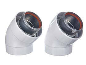 Rinnai Infinity Flue 45/90 Degree Elbow Uni