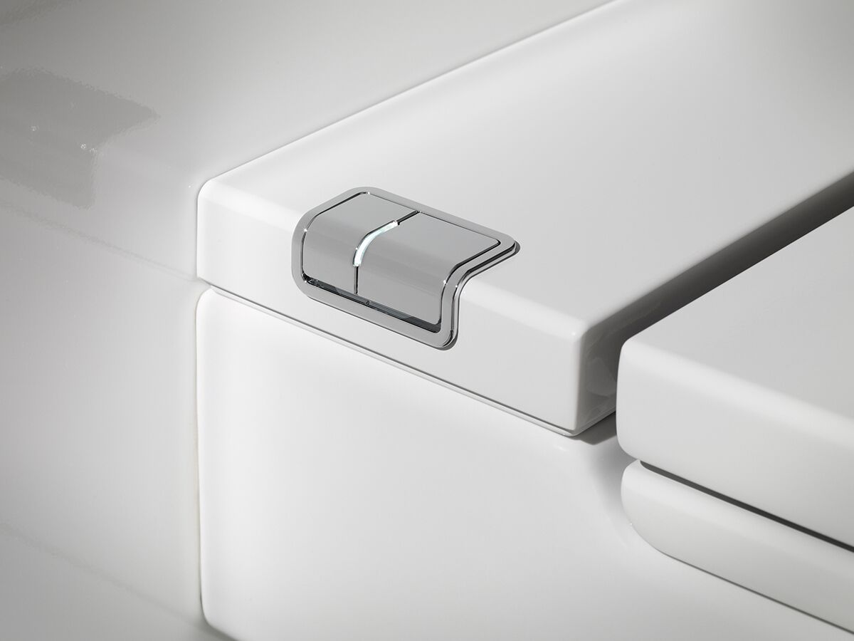 Roca Meridian In Tank Wall Hung Pan with Soft Close Seat & I Support