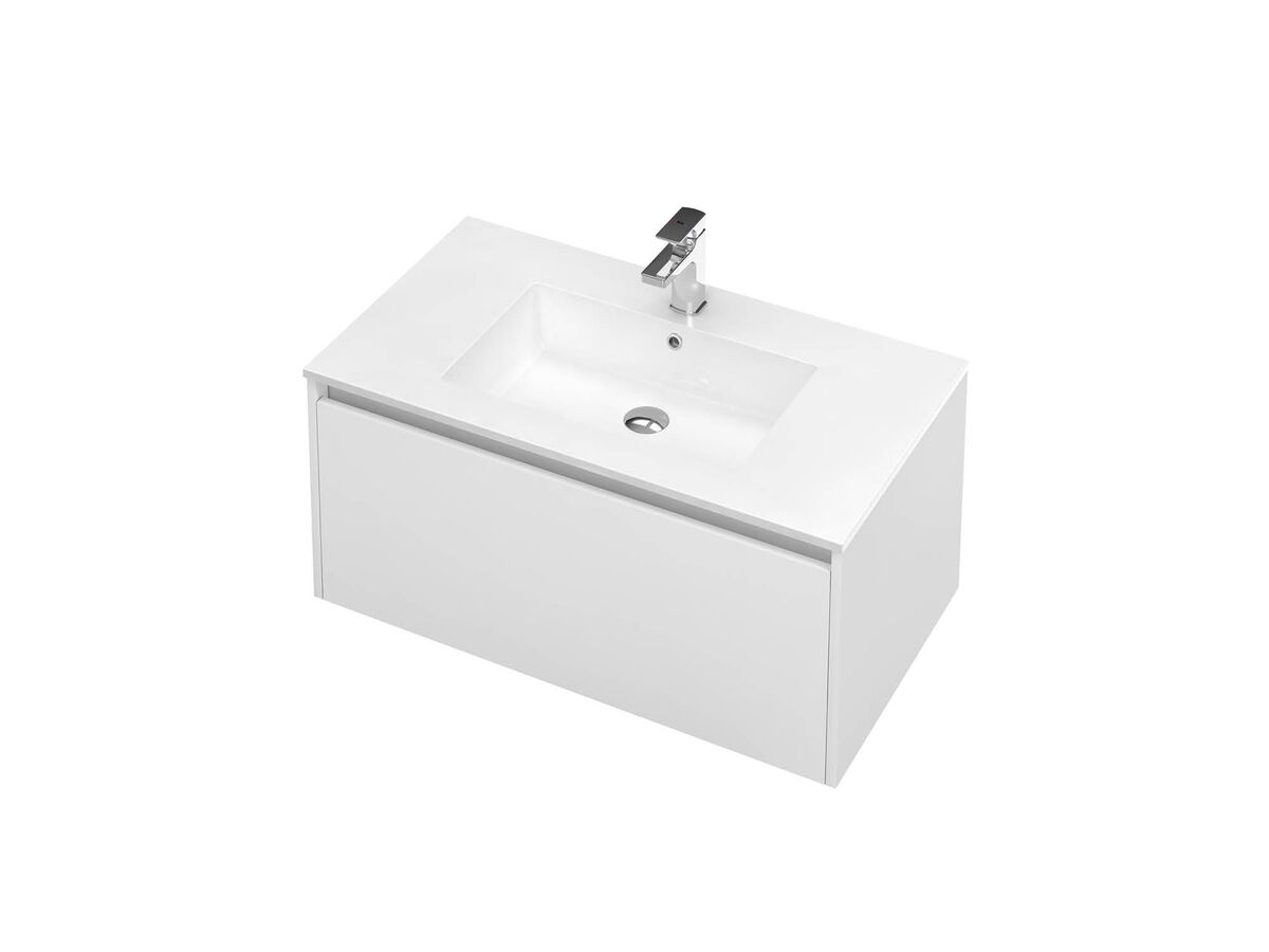 St Michel Kayla Wall Hung Vanity Unit 900 Integrated Centre Basin 1