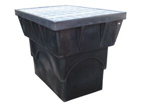 Everhard Polymer Stormwater Pit with Grate "B"" 900mm x 600mm"