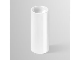 Alape Circa Freestanding Basin 400mm White (Wall Attached)