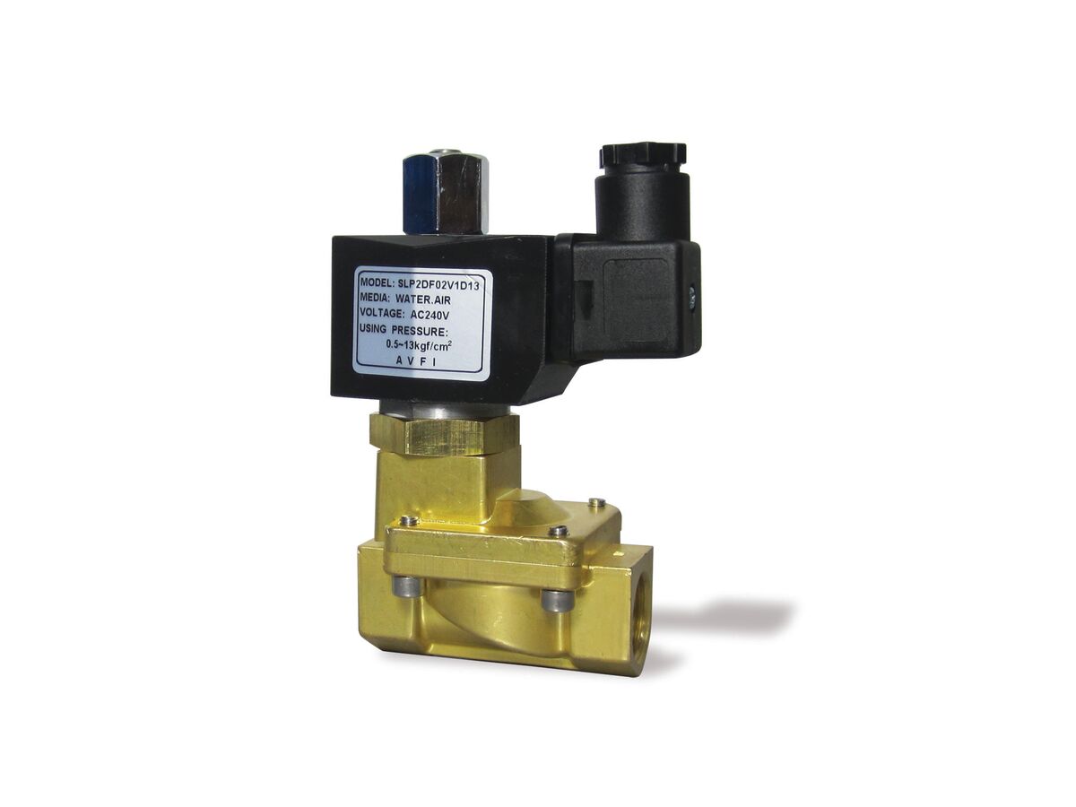 Brass Solenoid Valve Pilot Operated Closed