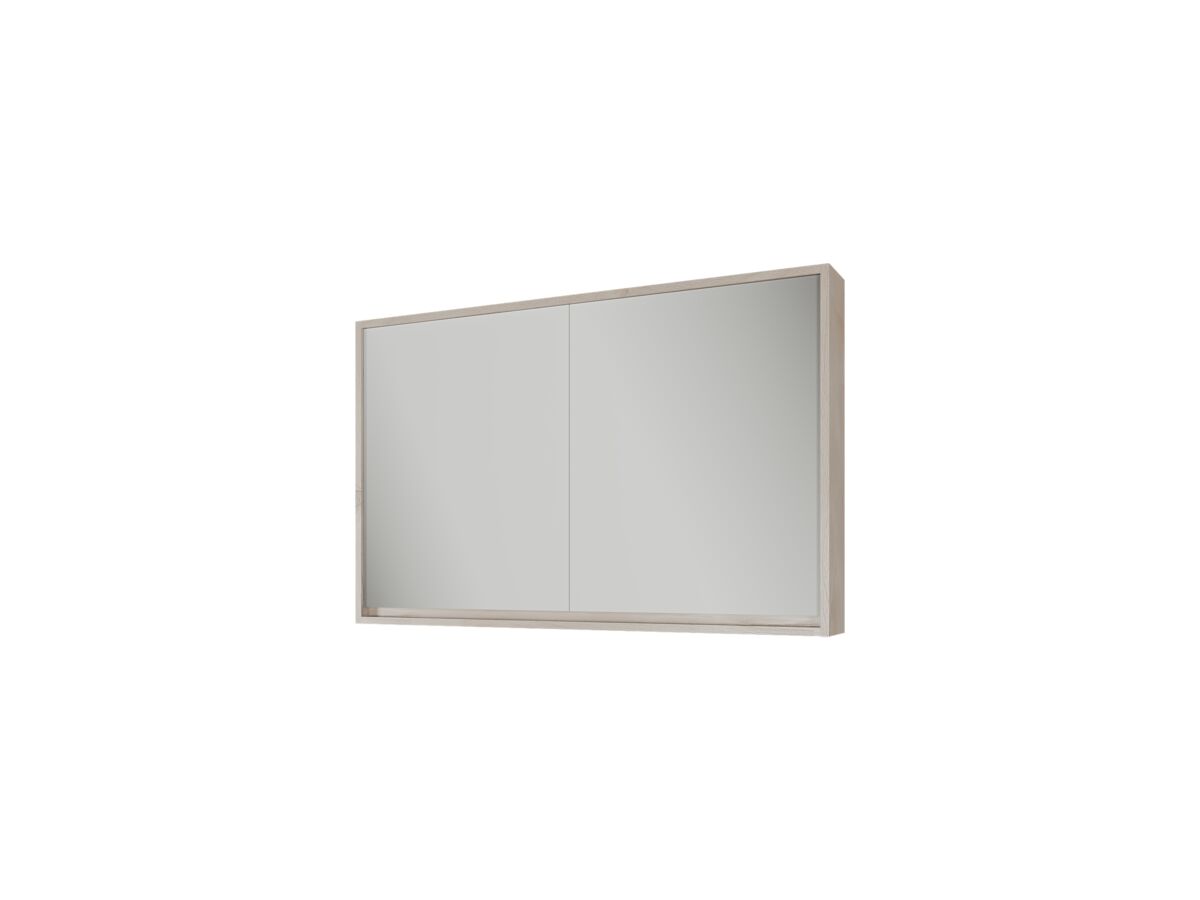 Kado Aspect 1200mm Mirror Cabinet Two Doors