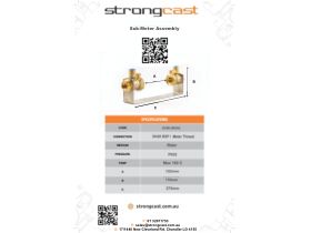 Specification Sheet - Sub Meter Assembly Kit 20mm