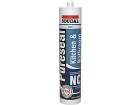 Soudal Pureseal Kitchen & Bathroom Neutral Silicone Clear 300g