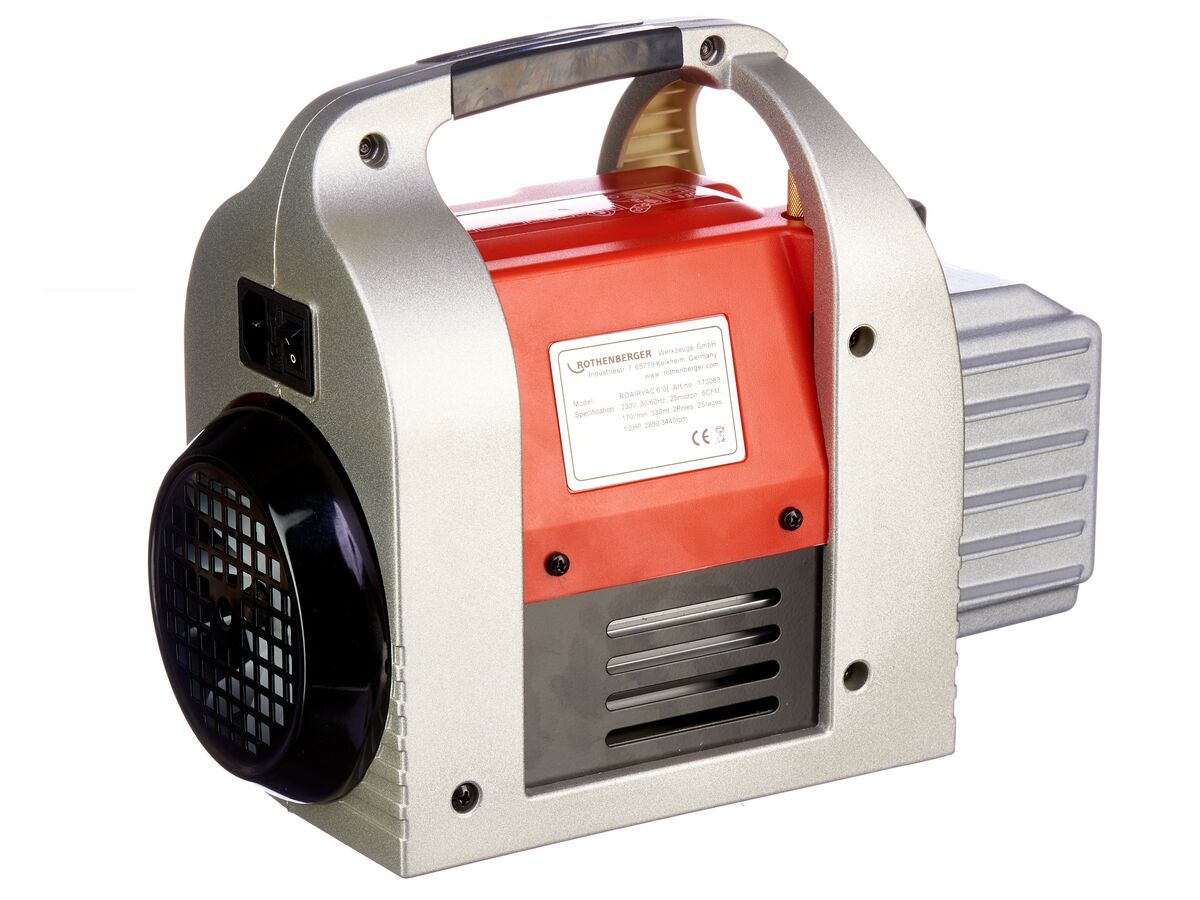 Rothenberger Roairvac 6.0CFM Two Stage Vacuum Pump 170ltr/min from Reece