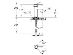 GROHE Essence New Basin Mixer (5 Star)