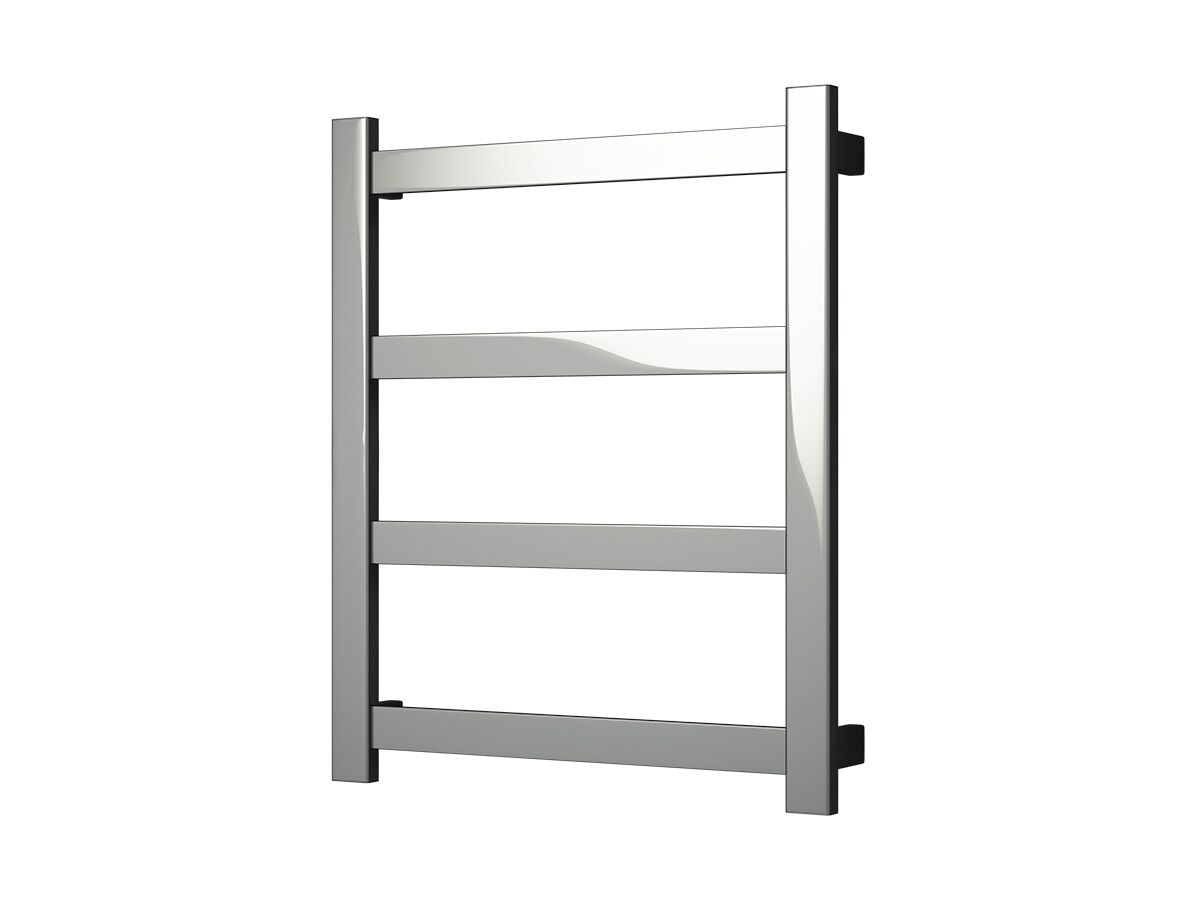 Milli Edge MK2 Non Heated / Heated Towel Rail 600mm x 720mm Polished Stainless Steel
