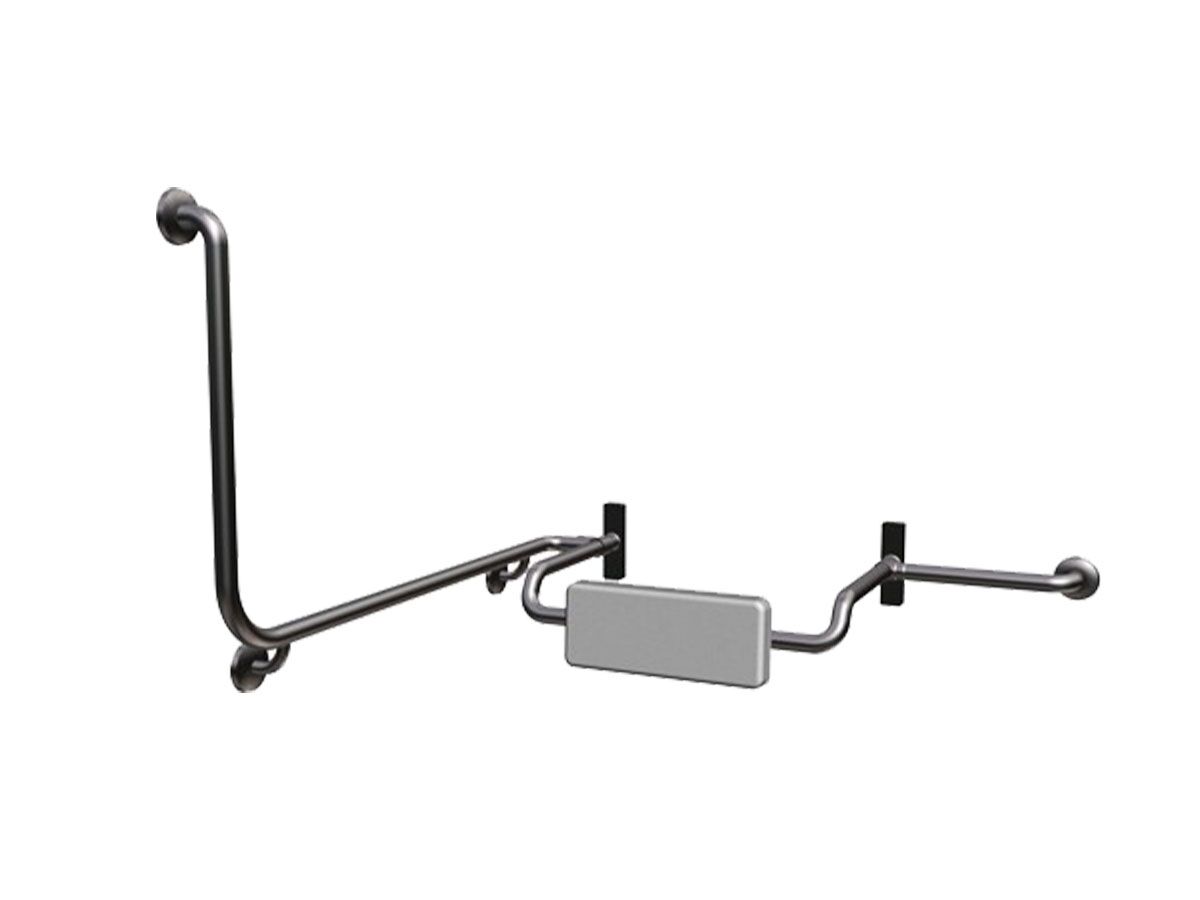 Running Rail Rests Britex Adjustable Polyurethane Back Rest with Combination Right Hand ...