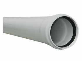 DWV SN16 UPVC H/WALL PIPE 150 X 4MTR RRJ