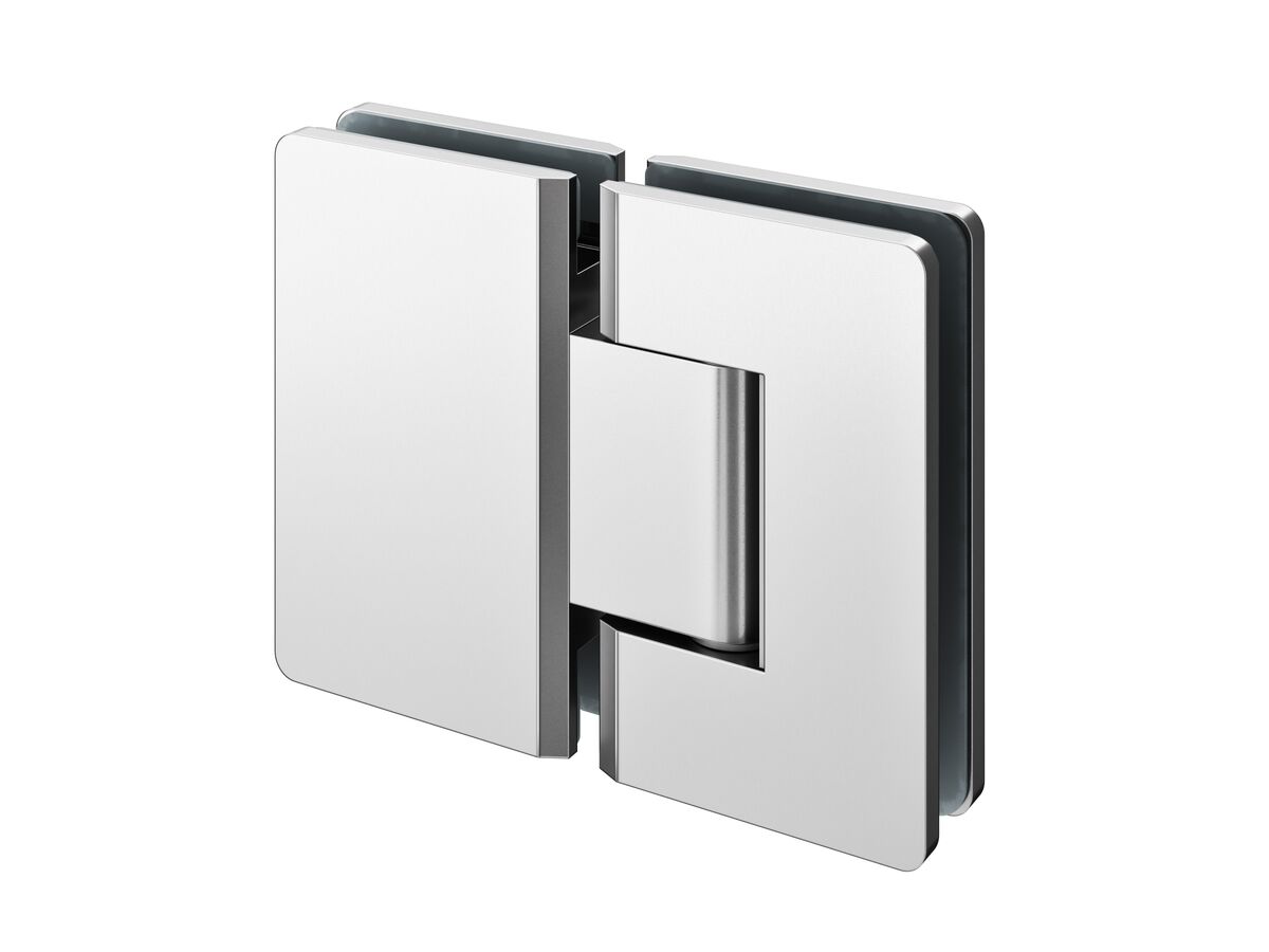 Kado Lux Frameless Shower Screen Hinges (2) Chrome