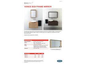 Technical Guide - Venice Box Frame Mirror