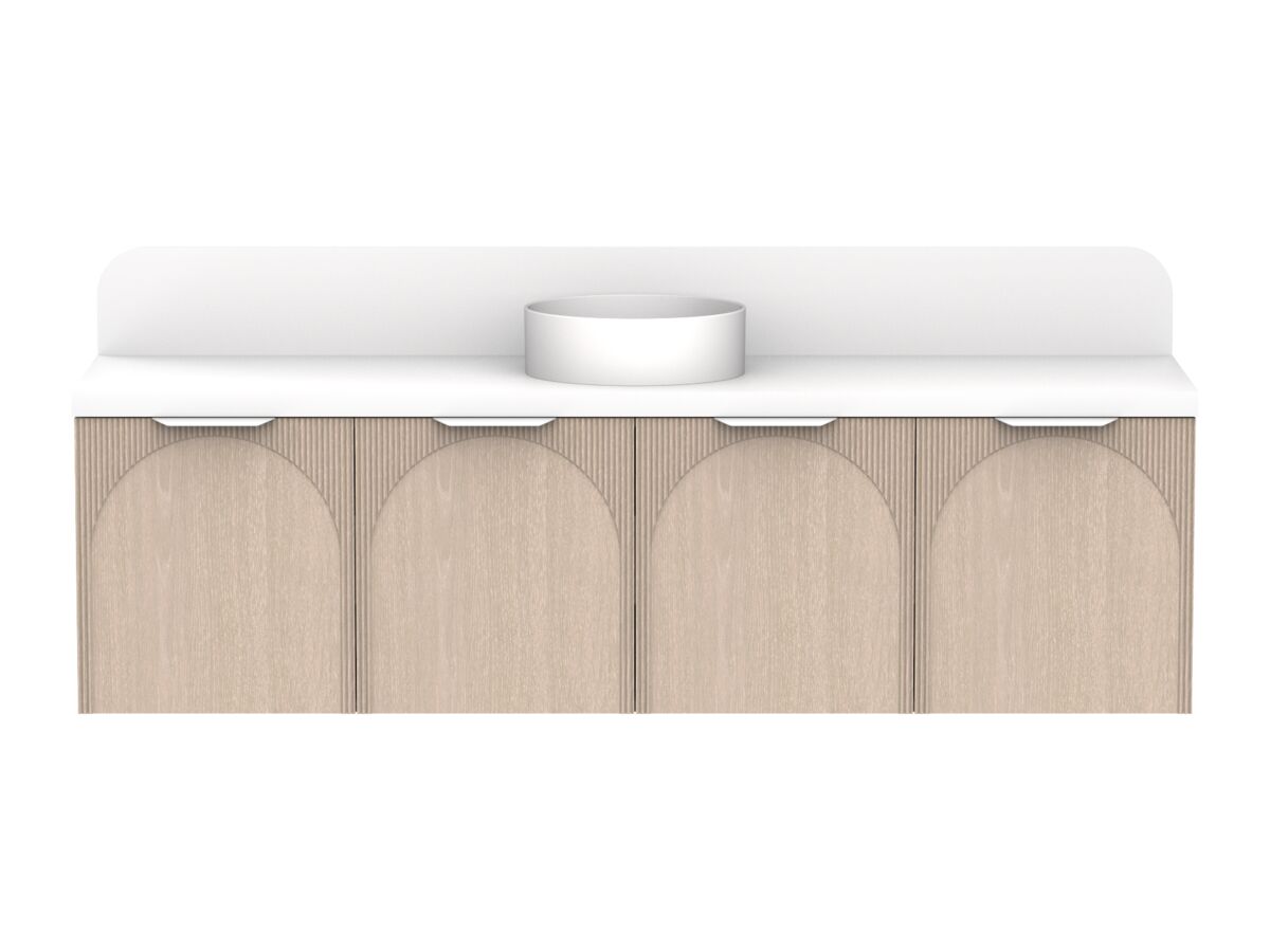ADP Archie by Alisa & Lysandra All Door Wall Hung Vanity Unit Centre Bowl 1800 Friday