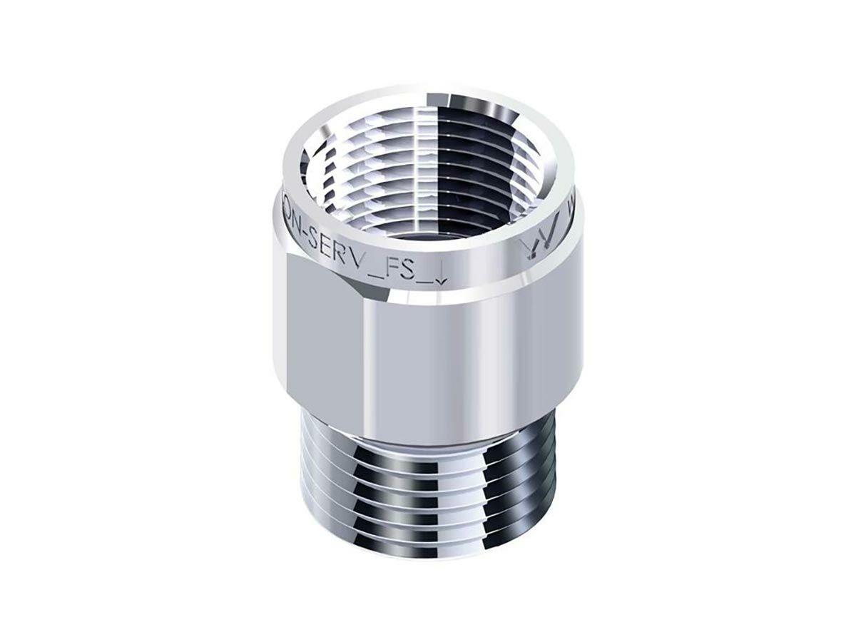 Flood Stop Valve Chrome 20mm