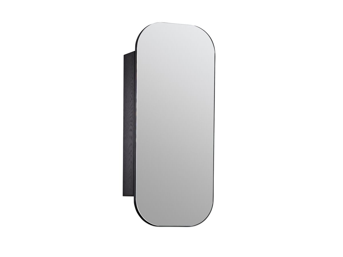 Issy Z1 500mm X 1000mm Oval Mirror With Shaving Cabinet From Reece