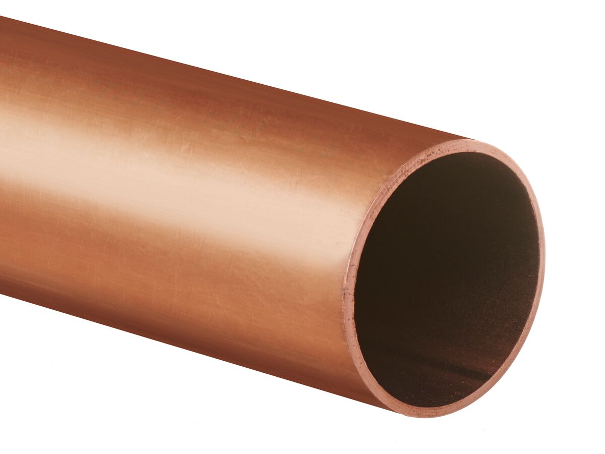 Kembla Hard Drawn Copper Tube 40mm x 1.22 mm x 6mtr Plain Type B from Reece