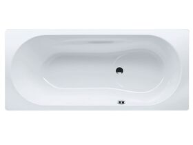 Kaldewei Vaioset Bath with Overflow 1700mm White/ Chrome