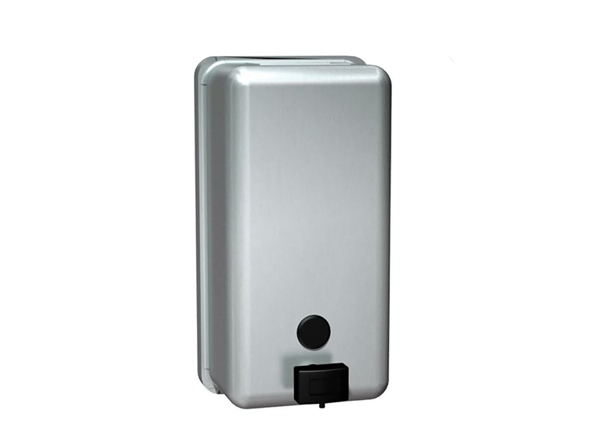 Surface Mounted Vertical Soap Dispenser Stainless Steel