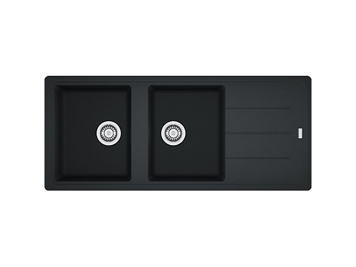 Basis Bfg621 Inset Double Bowl Sink Onyx