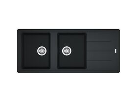Basis Bfg621 Inset Double Bowl Sink Onyx