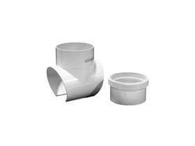 DWV PVC Snap Tee ( Including MI adaptor)