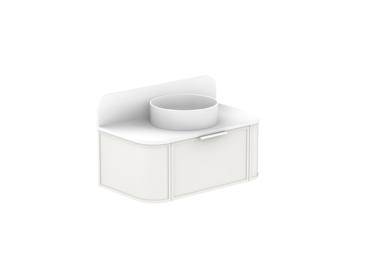 ADP Flo by Alisa & Lysandra All Drawer Vanity Unit Centre Bowl 900 Friday Quartz Top 1 Drawer (No Basin)