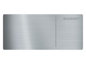 Geberit Remote Square 70 Vanity Brushed Stainless Steel