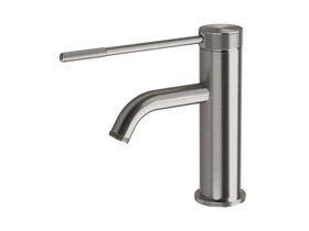 Hero - Milli Etch Basin Mixer Tap with Extended Lever Brushed Gunmetal (6 Star)