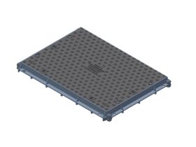 900mm x 600mm Class D Di Solid Top Cover And Frame