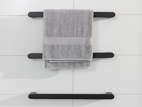 Milli Rush Heated / Non Heated Towel Rail Black