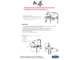 Installation Instructions - Milli Voir Wall Mount Telephone Set