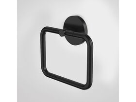 Caroma Liano Nexus Hand Towel Rail/Ring Black