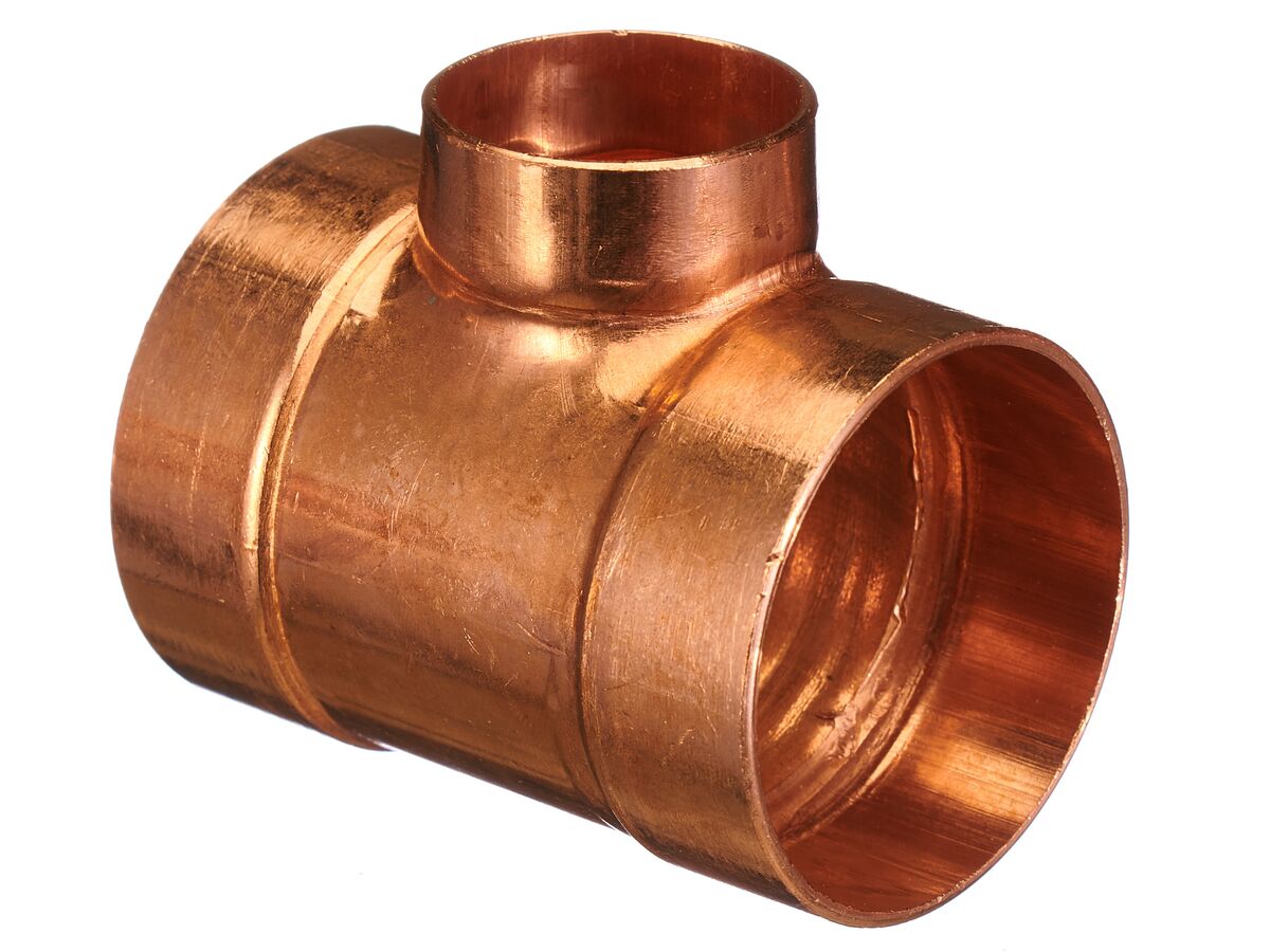 Ardent Copper Reducing Tee High Pressure 50mm x 32mm