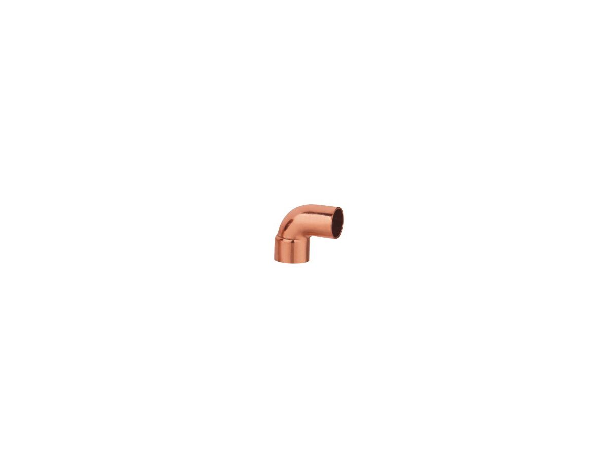 Copper Bend Flared One End 90 Degree