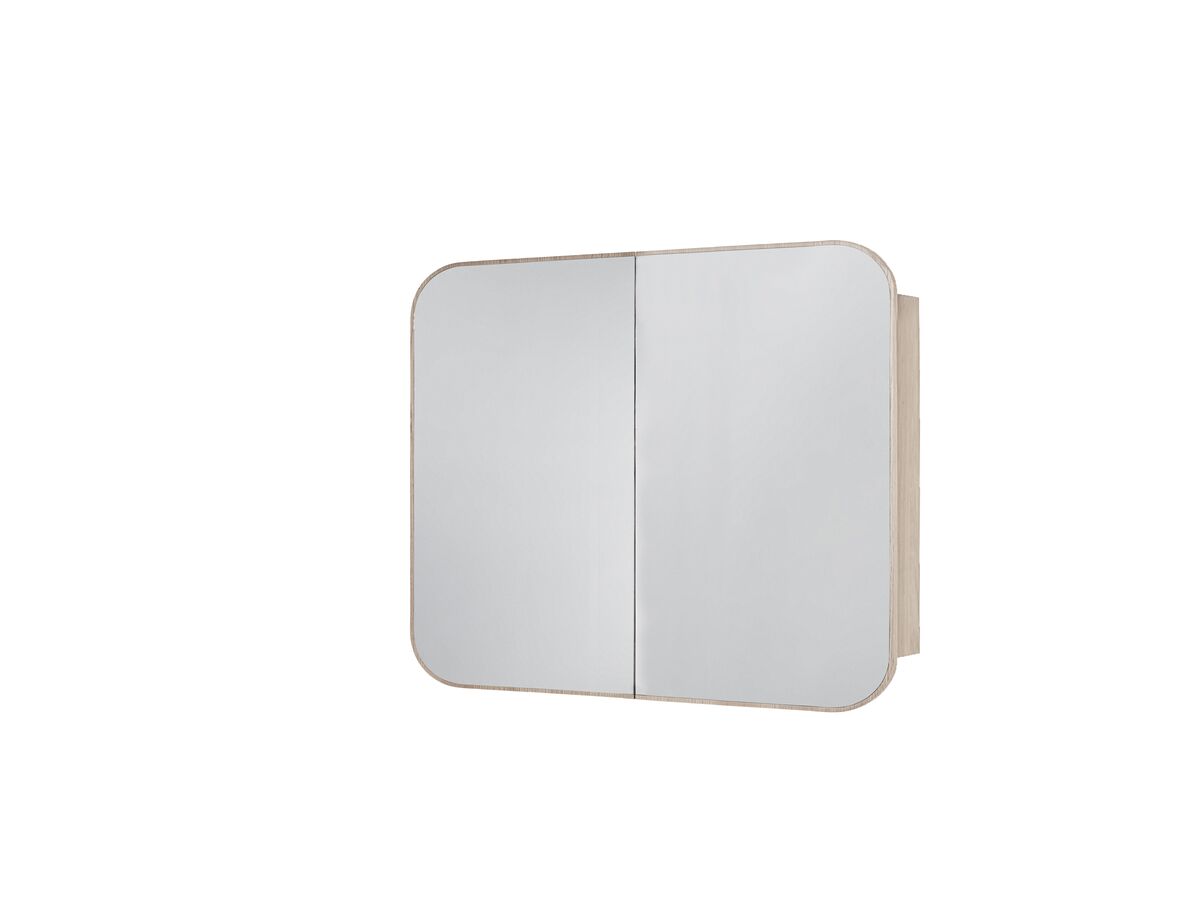 ISSY Cloud Double Mirror with Shaving Cabinet 1200mm x 930mm x 146mm