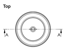 Scraptrap Cast Stainless Sink Waste Arrestor(90mm) - Removable Strainer Basket and Fixed Secondary Strainer