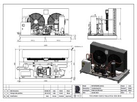 Tecumseh Semi Hermetic EVO Condensing Unit SHT4576ZHR 3 Phase