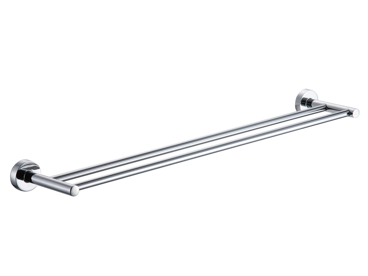 Posh Solus Double Towel Rail 750mm Chrome from Reece