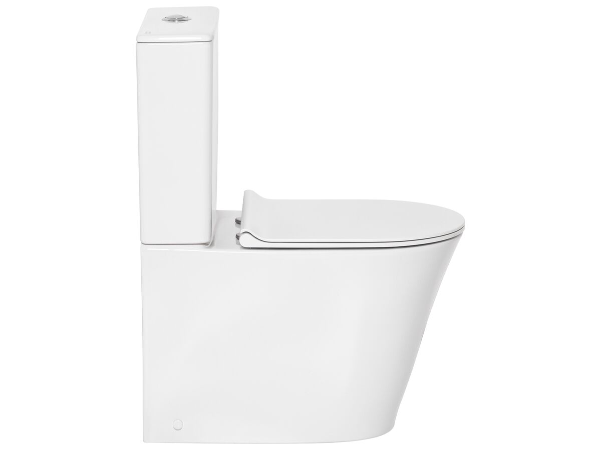 American Standard Heron Hygiene Rim Back Inlet Close Coupled Back to