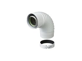 Thermann Commercial 28 Flue Elbow 90 Degree 80/125