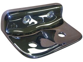 RBA Vandal Resistant Soap Dish Chrome