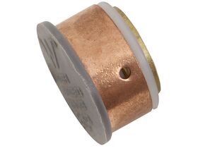 Secura Blank Plug Brass SBP5 28mm