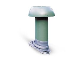 ECE152M Thru Roof Exhaust Fan 2 Pole 150mm with Dektite