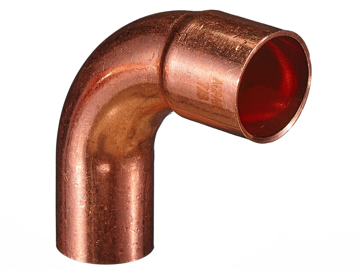Ardent Copper Elbow 7/8" OD x 7/8" ID x 90 Degree Packet of 3
