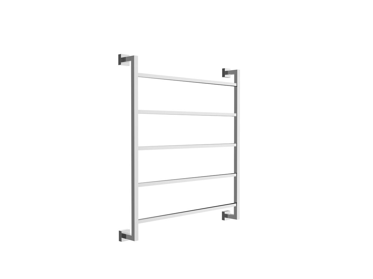 Mizu Bloc Heated Towel Rail 760mm x 850mm Polished Stainless Steel