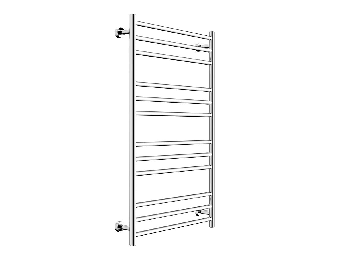 Posh Domaine Heated Towel Rail 650 x 1100mm Polished Stainless Steel