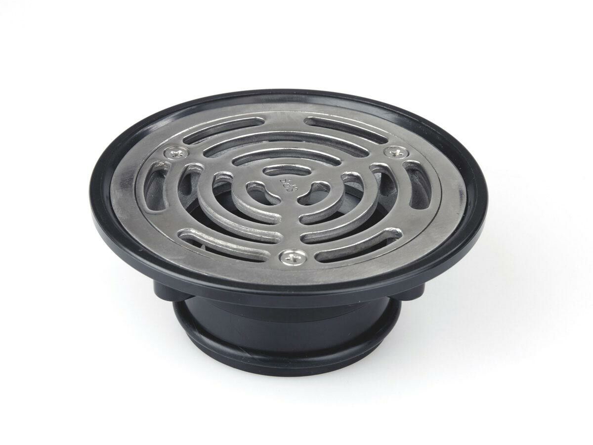 Vinyl Floor Waste PVC 80mm Complete from Reece